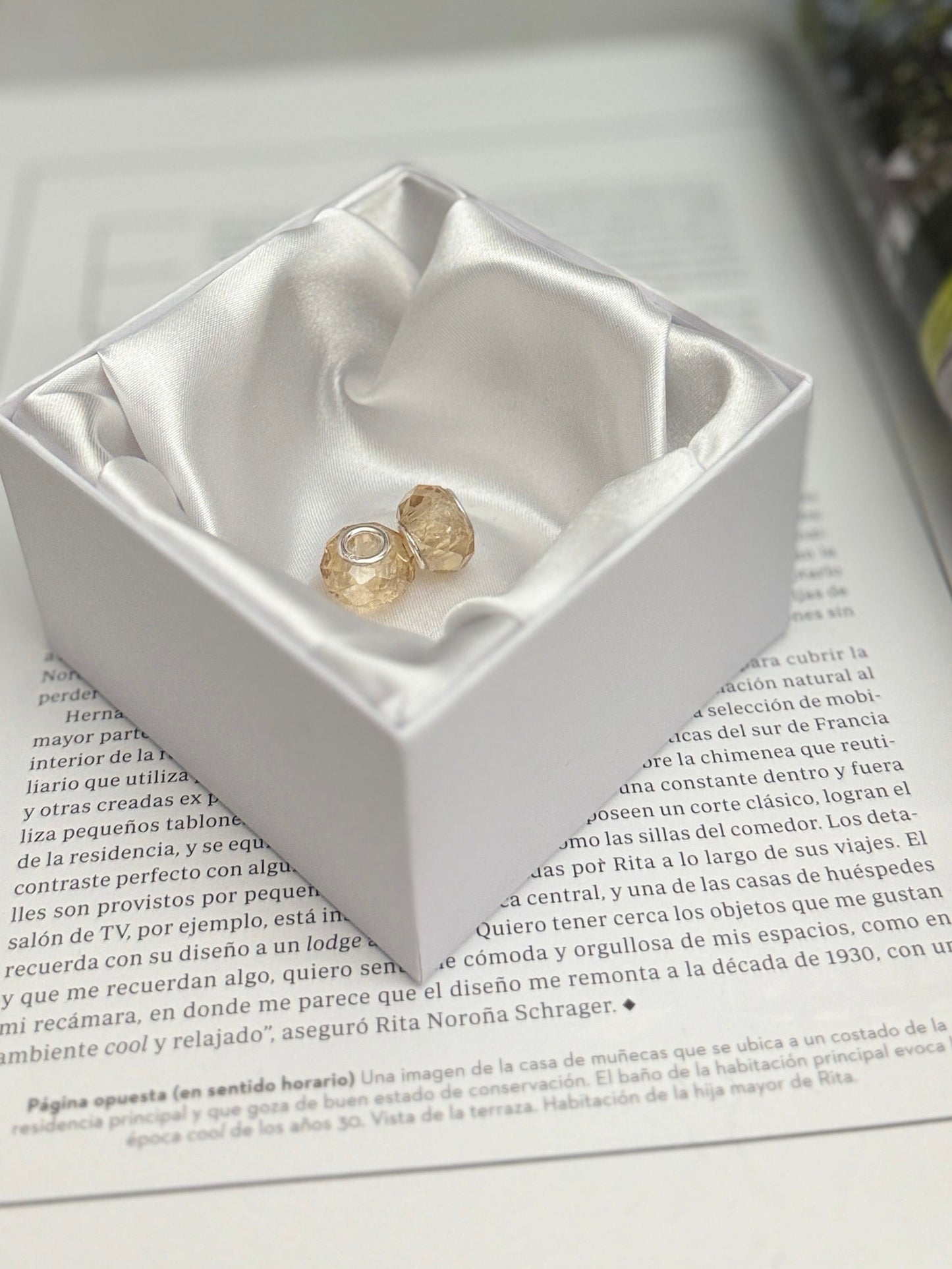 Par Charms Champagne tornasol