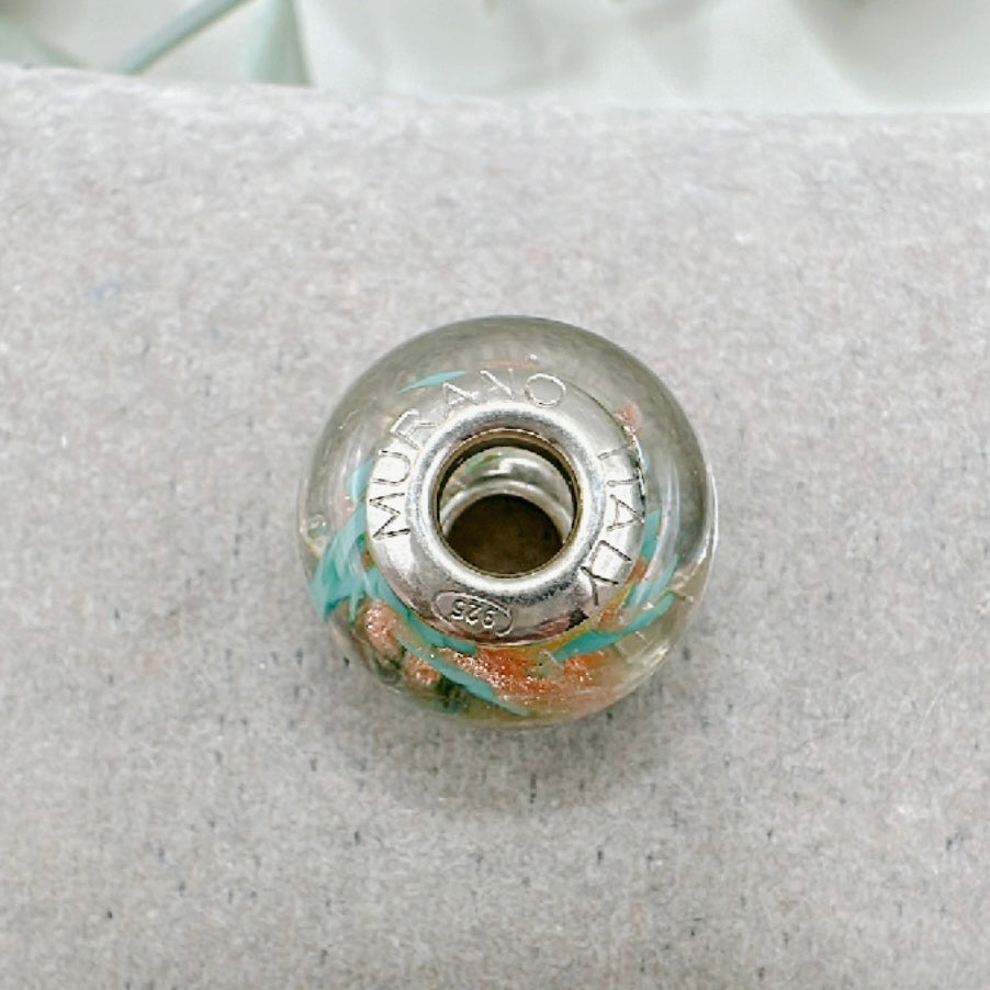 Murano Honey Blue & Gold