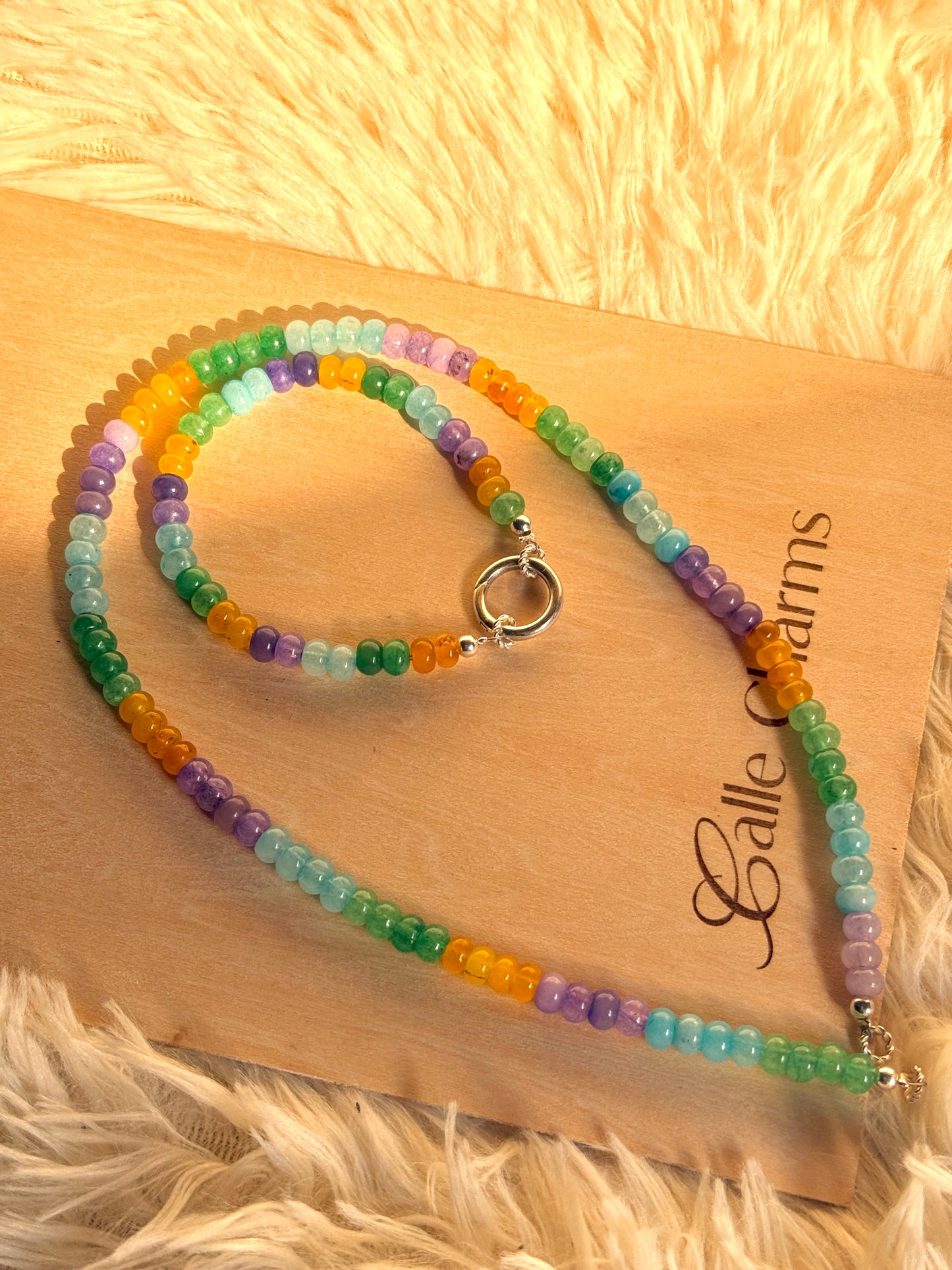 Collar Cuarzos elementales