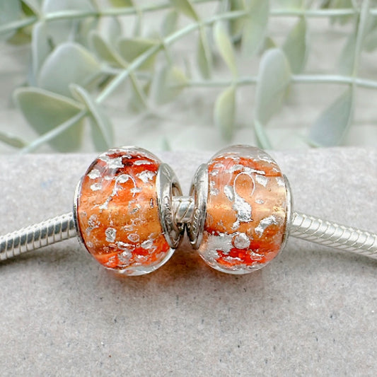 Par Muranos Pecas traslúcidas