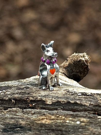 Charm Xolo con Flores