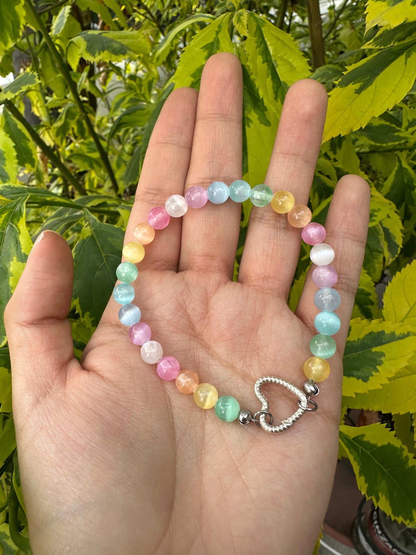 Brazalete Ojo de gato Arcoiris