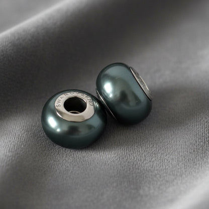 Par Swarovski Crystal Night Blue Pearl