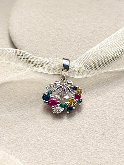 Charm Corona de Adviento colorida