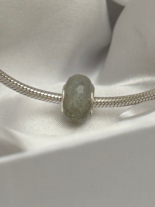 Cuenta Labradorita Facetada