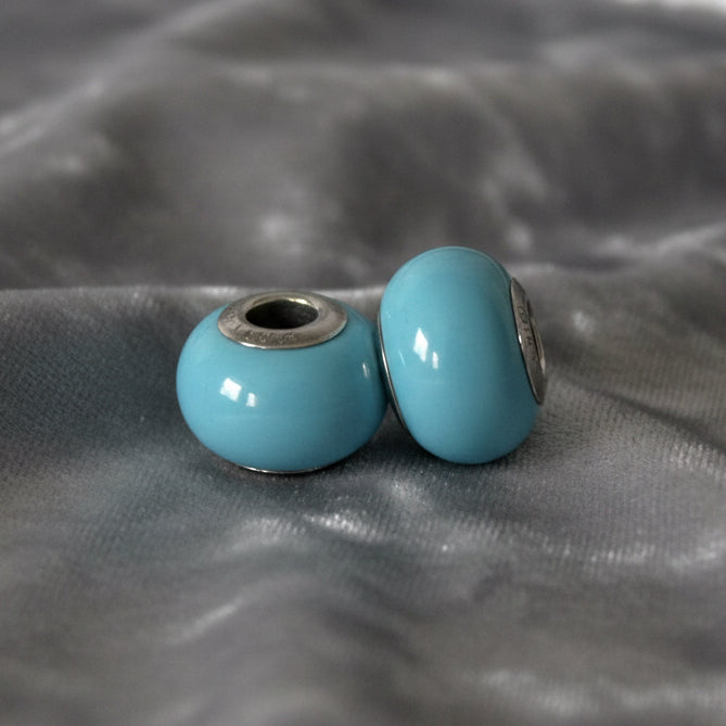 Par Swarovski Crystal Turquoise Pearl