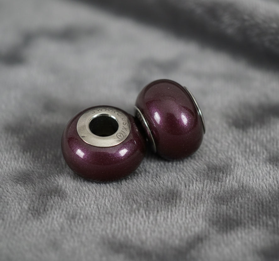 Par Swarovski Crystal Bordeaux Pearl