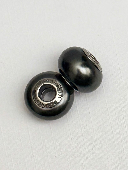 Par Swarovski Crystal Mystic Black Pearl