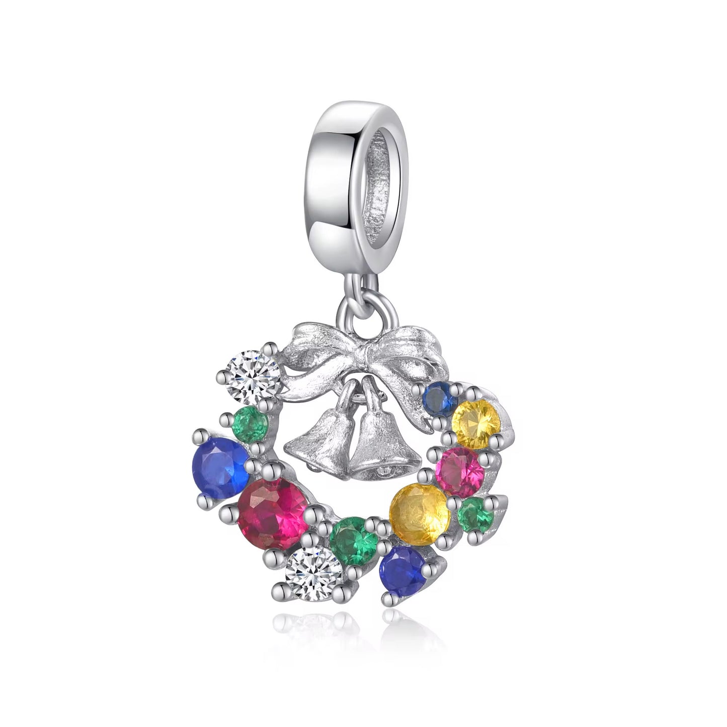 Charm Corona de Adviento colorida