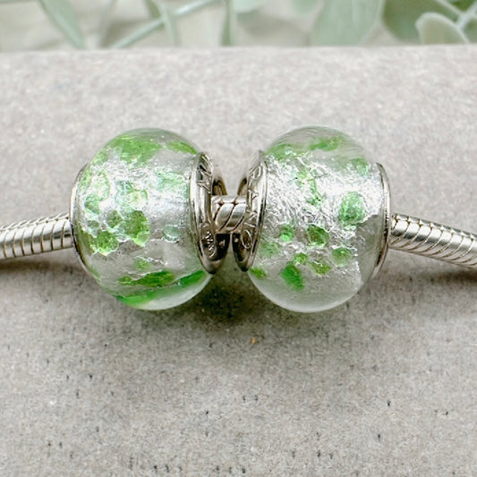 By Muranos White &amp; Green