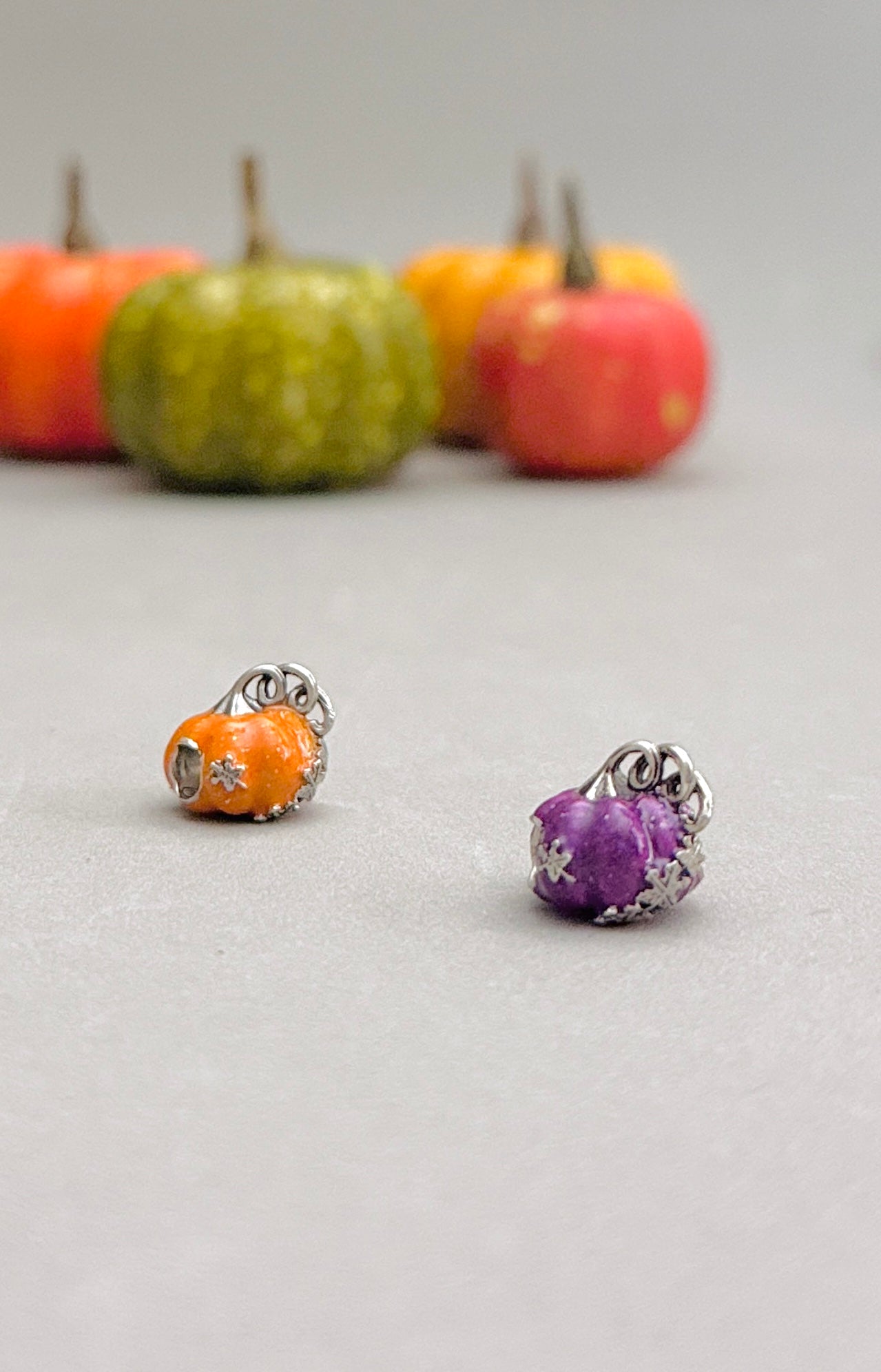 Calabaza Morada con hojas