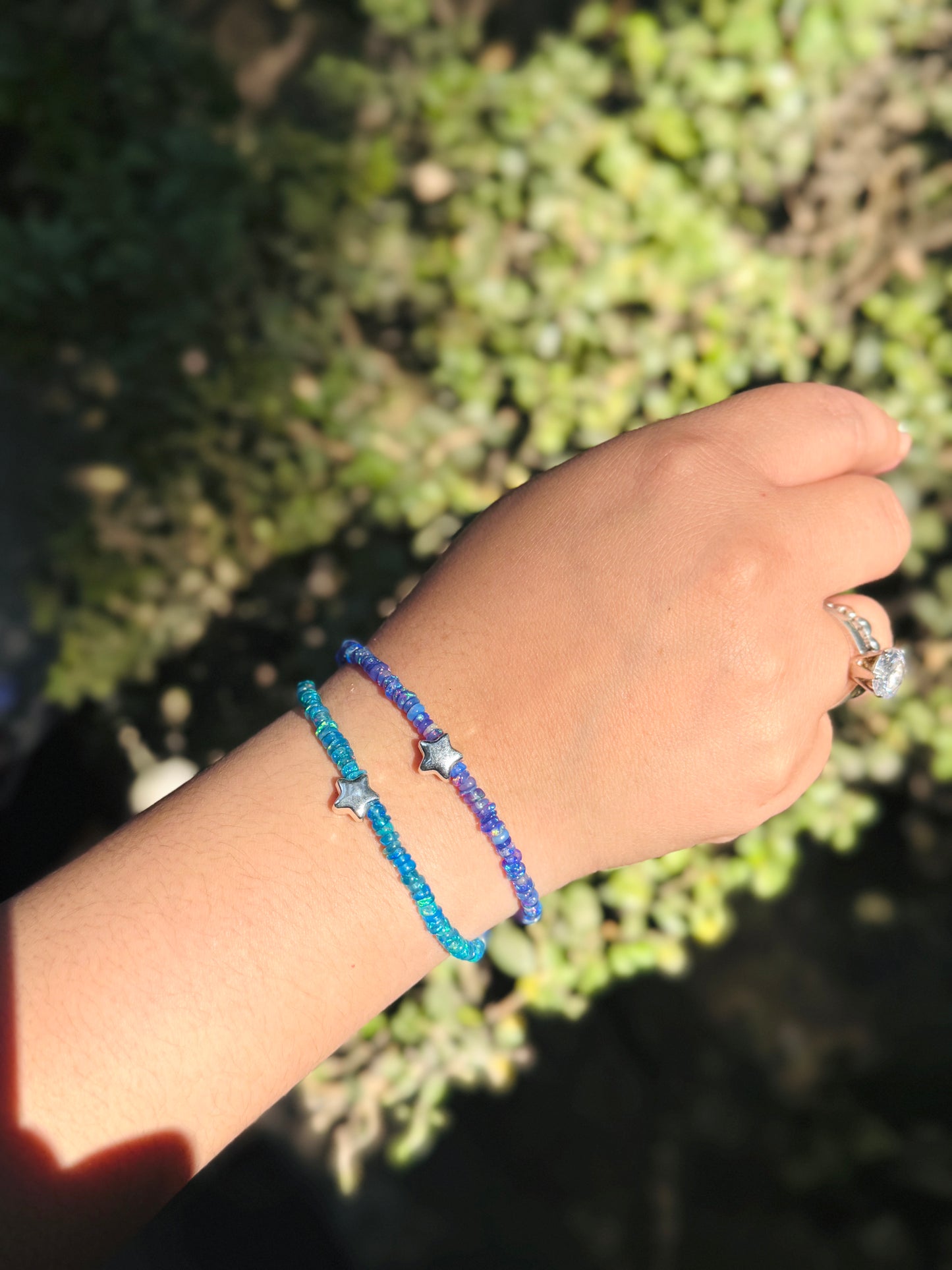 Brazalete Ópalo con estrella
