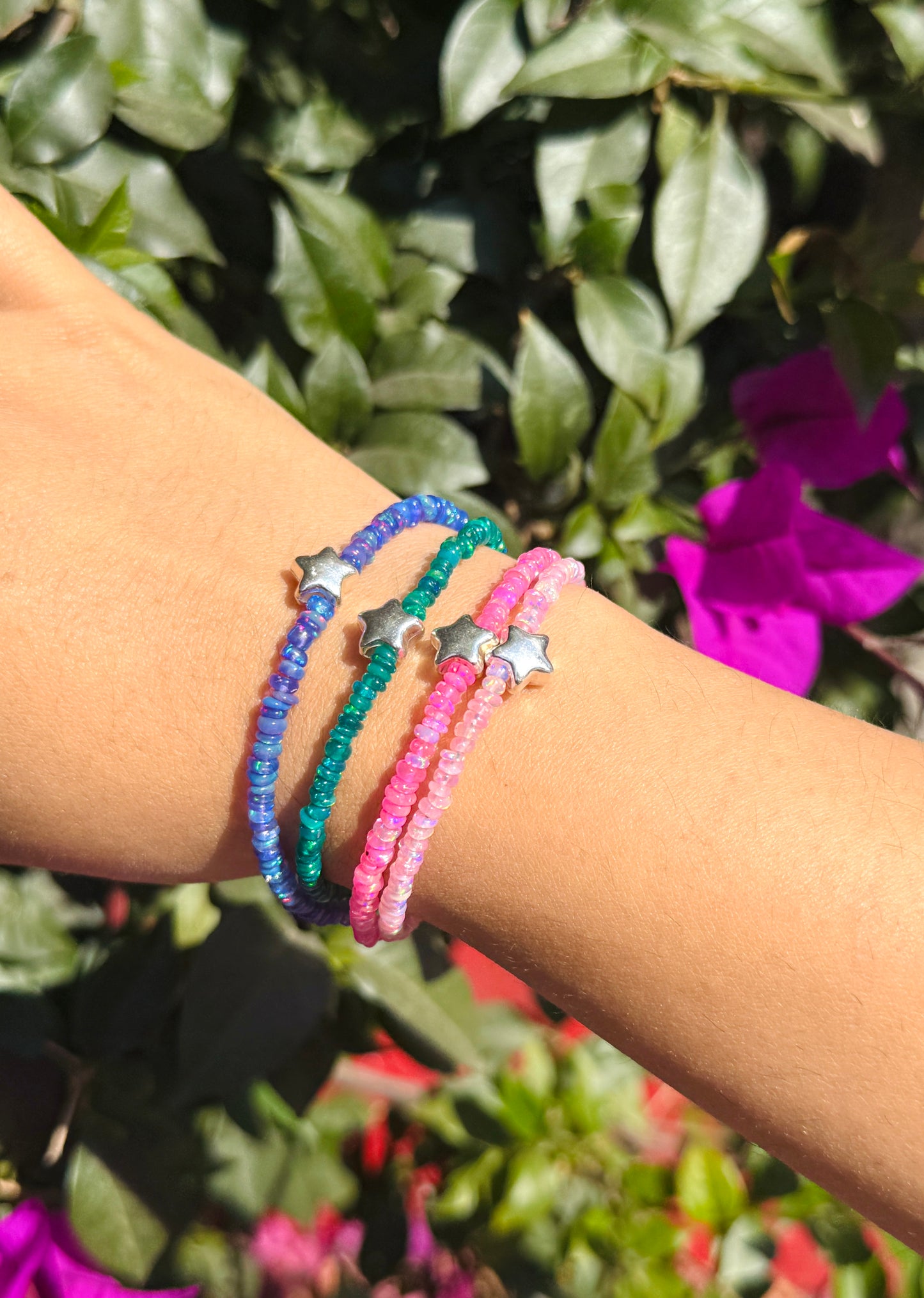Brazalete Ópalo con estrella
