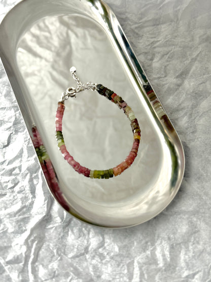 Brazalete Turmalina Sandía "Equilibrio"