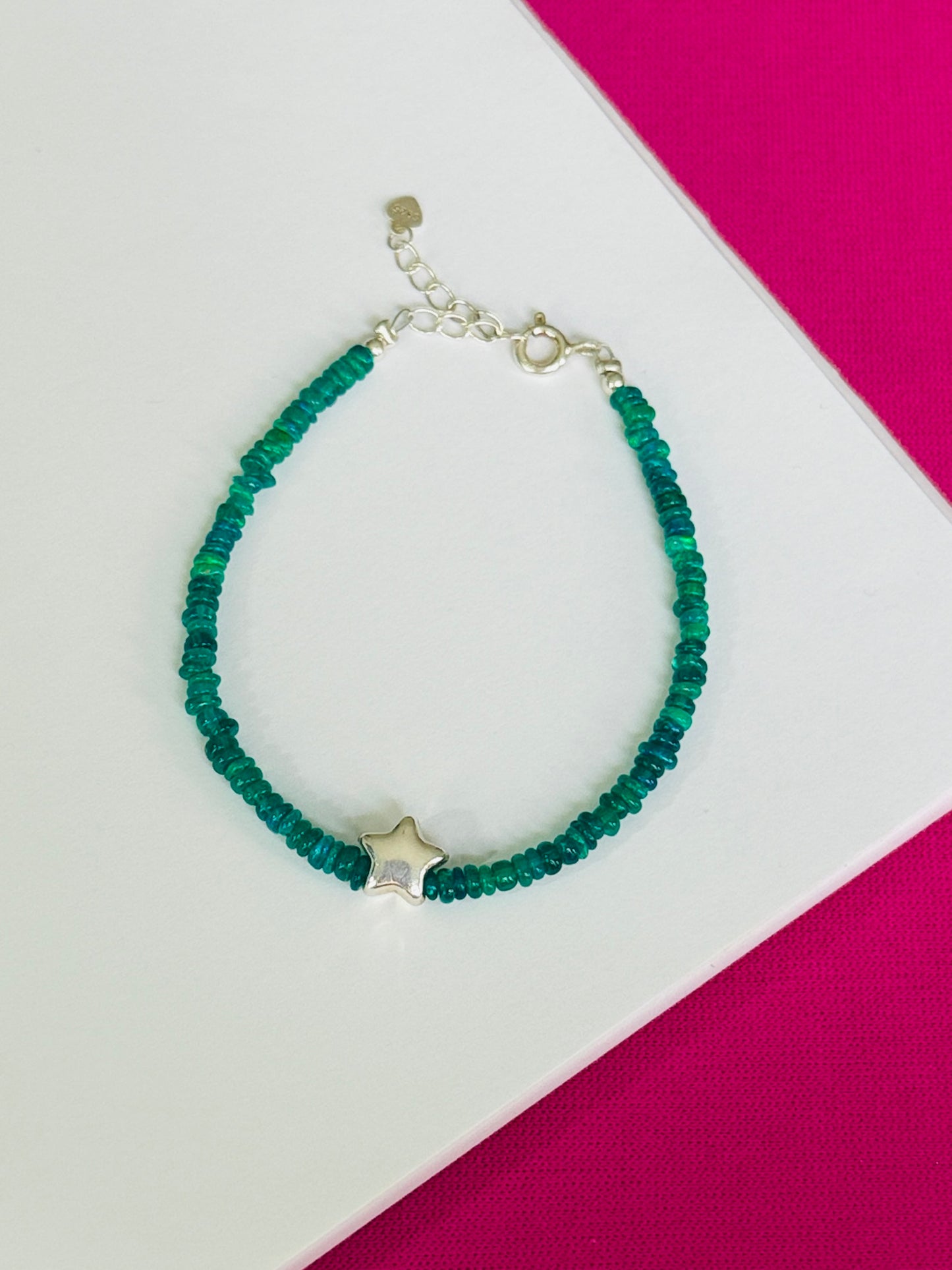 Brazalete Ópalo con estrella