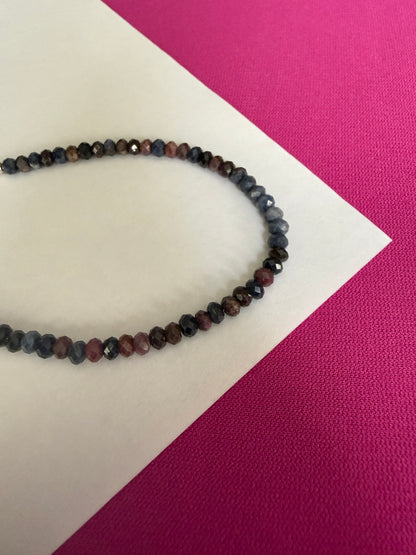 Brazalete Zafiro Multicolor "Sabiduría"