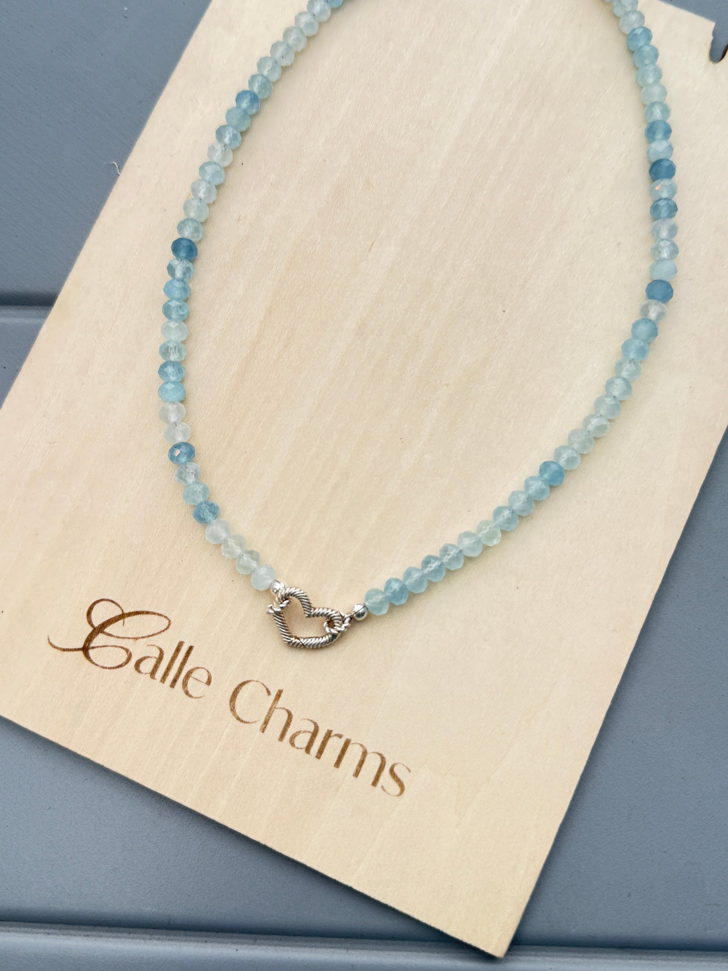 Collar Aguamarina