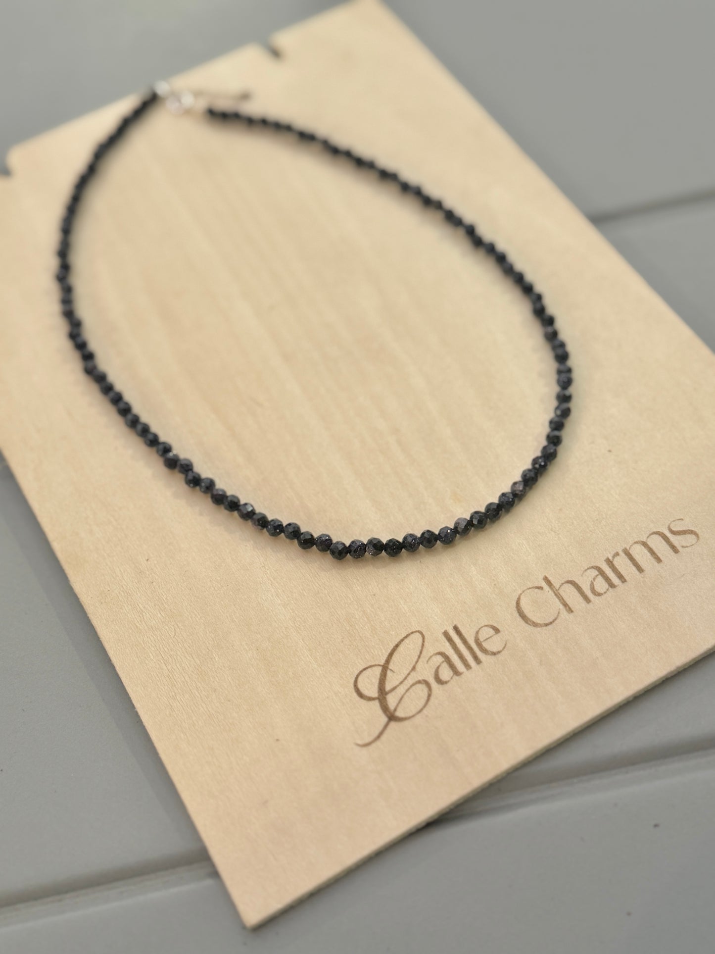 Collar Venturina azul