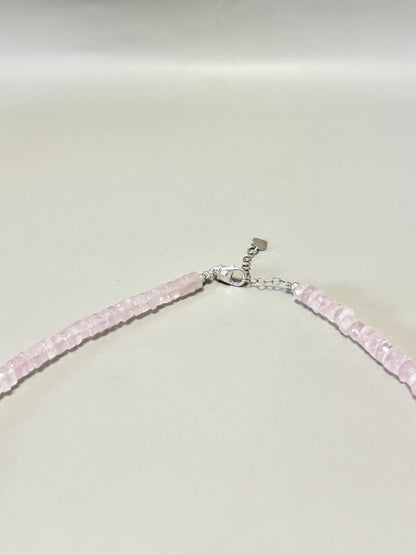 Collar Cuarzo Rosa