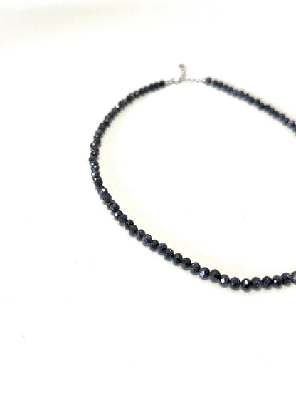 Collar Venturina azul