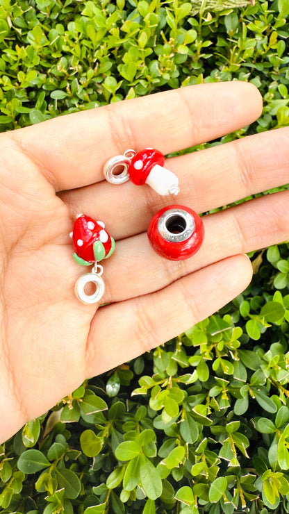 Crystal Mushroom Pendant