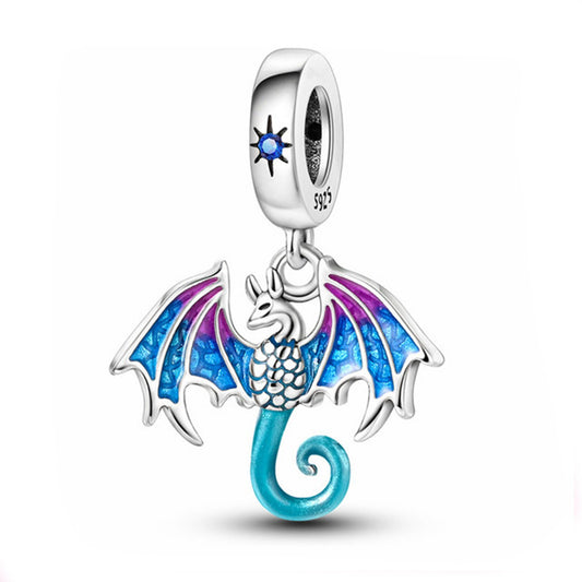 Multicolor Dragon Charm